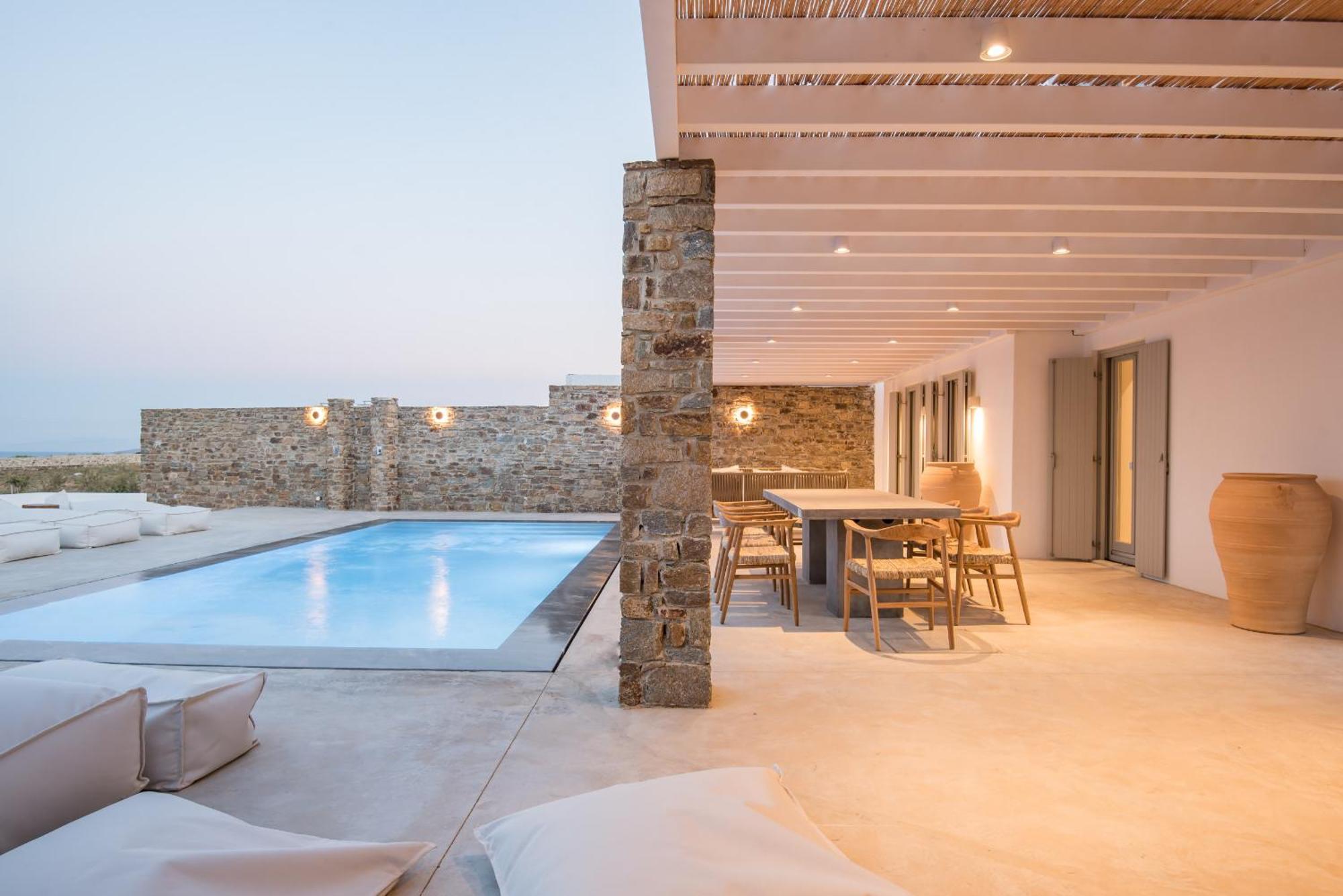 Dreamy 5 Bdr Antiparos Pool Villa Eksteriør bilde