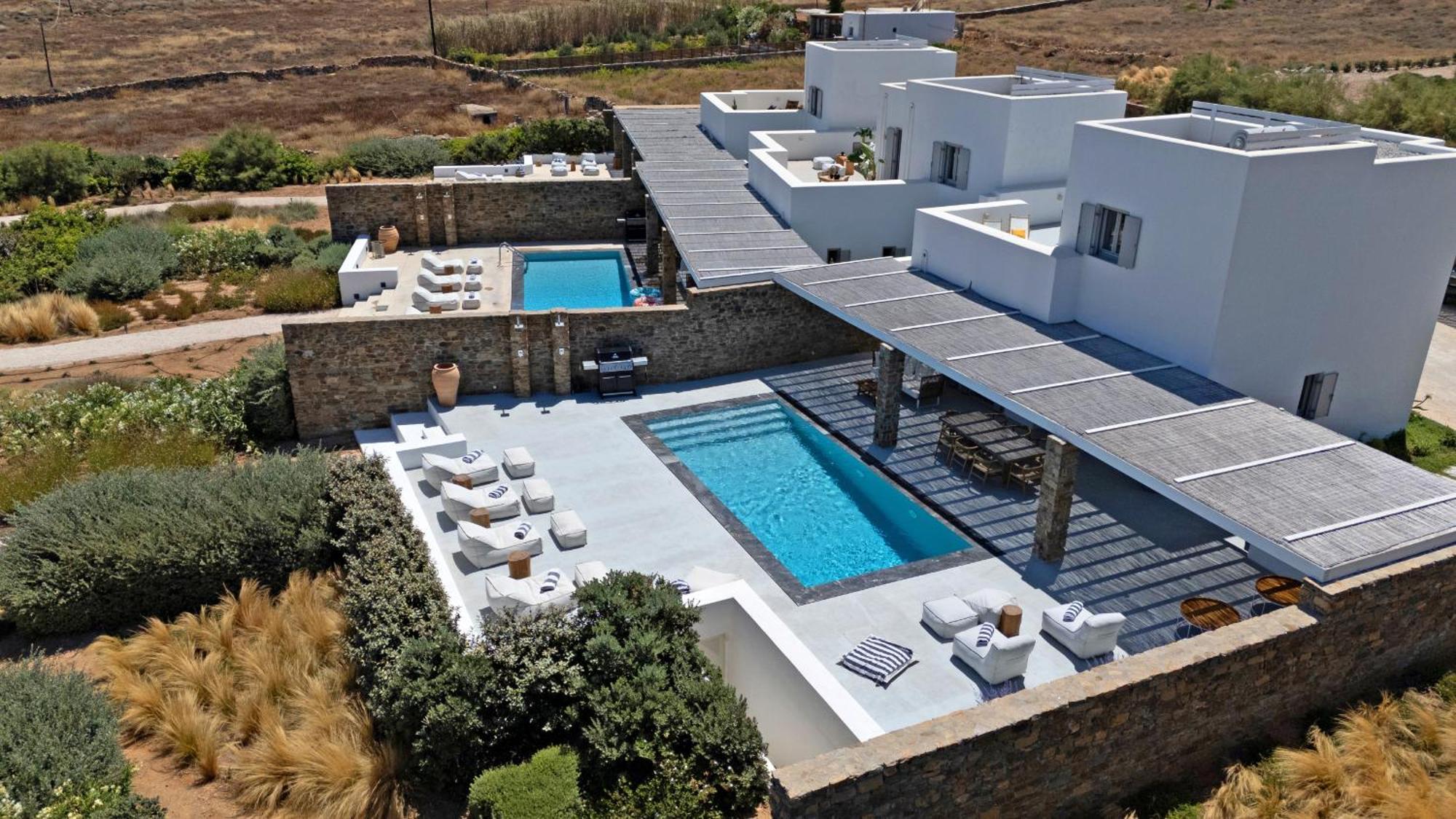Dreamy 5 Bdr Antiparos Pool Villa Eksteriør bilde
