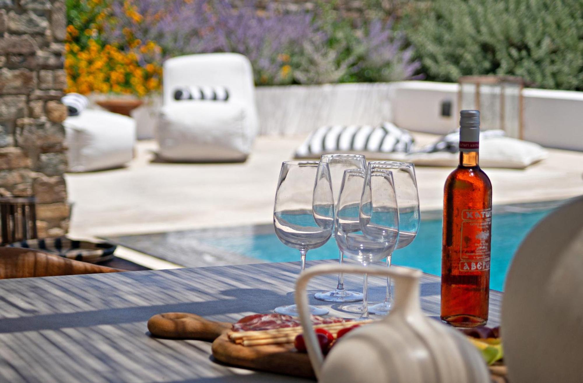 Dreamy 5 Bdr Antiparos Pool Villa Eksteriør bilde